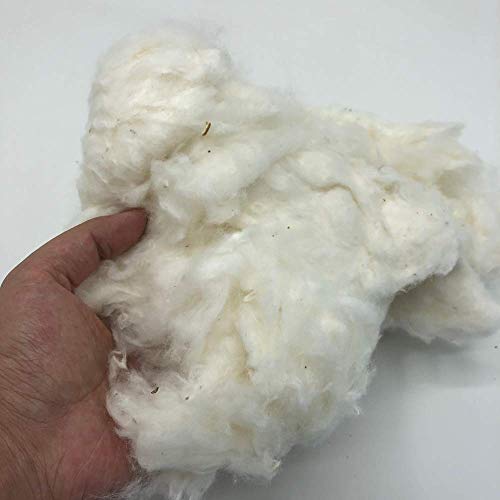 Testando algodón orgánico para relleno