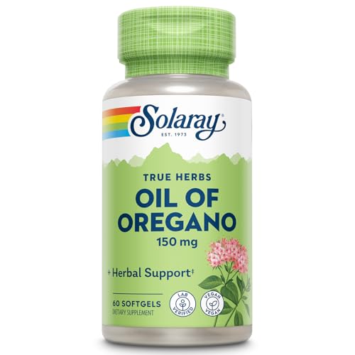 Solaray Oil of Oregano 150mg | Aceite de orégano | 60...