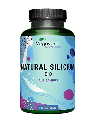 Silicio Organico Vegavero® | 300 mg | 100% Natural & BIO -...