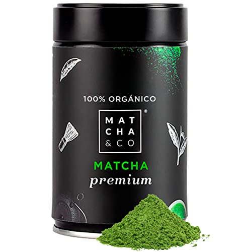 Matcha Premium 100% Ecológico | Té verde en polvo...