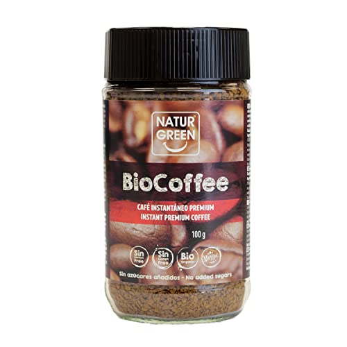 NaturGreen – Café instant Bio, Café instantáneo, 100%...
