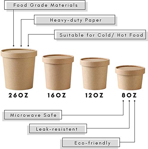 Imagen de pruebas de recipientes desechables biodegradables