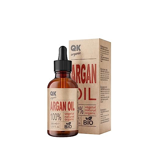 QKnatur - Aceite de ARGÁN 100% Puro Orgánico Vegano - 100...