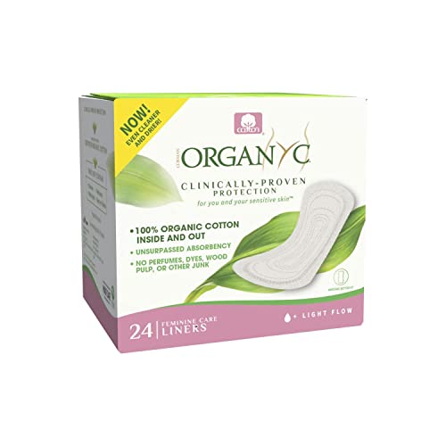 ORGANYC - Salvaslip de algodón orgánico (24 unidades)