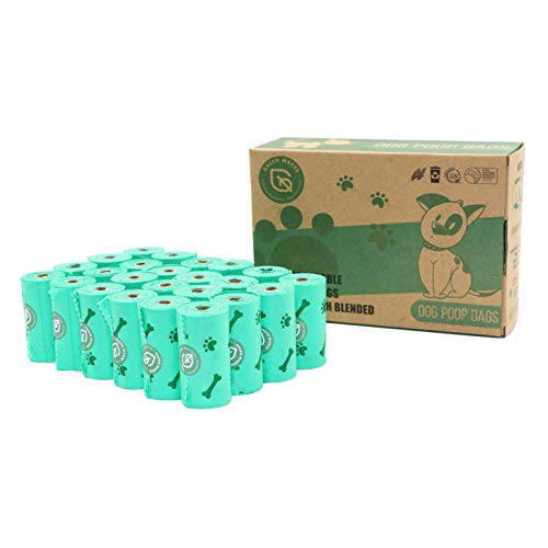 Green Maker Biodegradables Caca Perro Bolsas 360 Excrementos...