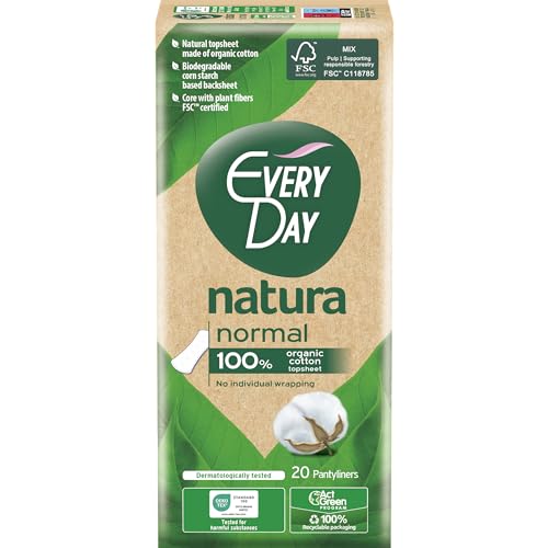 EveryDay Natura Salvaslip Normal, filtro 100% algodón...