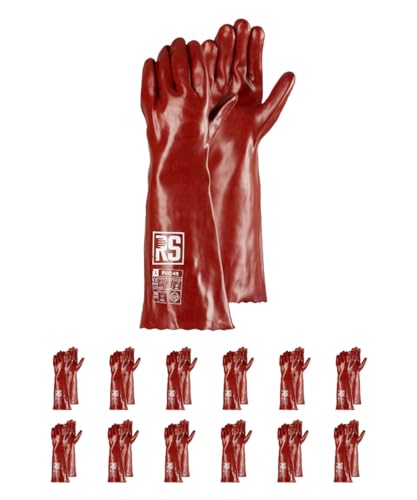 RS PVC 45 guantes de protección químicos hechos de...