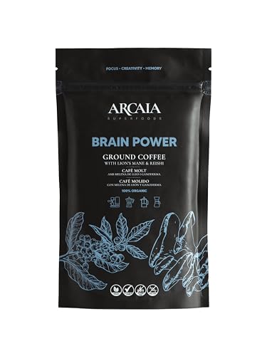 BRAIN POWER de Arcaia Superfoods - Café molido Ecológico...