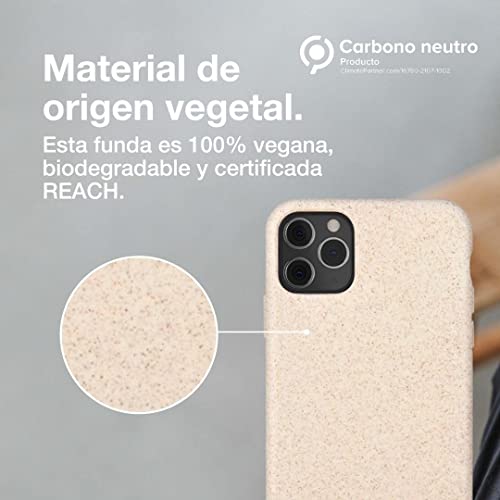 Poniendo a prueba fundas biodegradables para iPhone 11