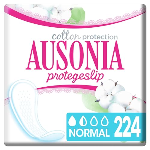 Ausonia Protegeslip Cotton Normal, 224 Unidades, 100%...