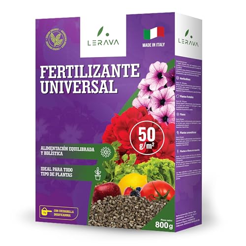LERAVA® Fertilizante Universal [ecologico] - 800g - Abono...