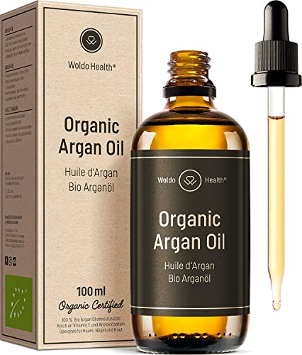 Puro aceite de argán 100% orgánico para pelo - piel,...