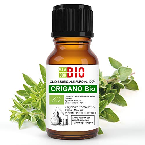 Orégano Bio Aceite Esencial 100% Puro 5 ml - Uso...