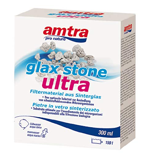 Amtra Glax Stone Ultra - Material De Filtro De Acuario,...