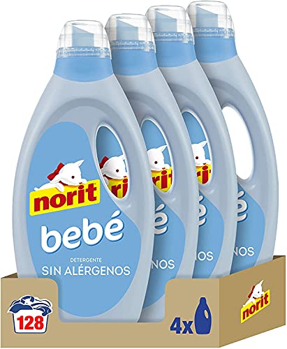 NORIT Bebé - Detergente Líquido para Ropa de Bebé, Pieles...