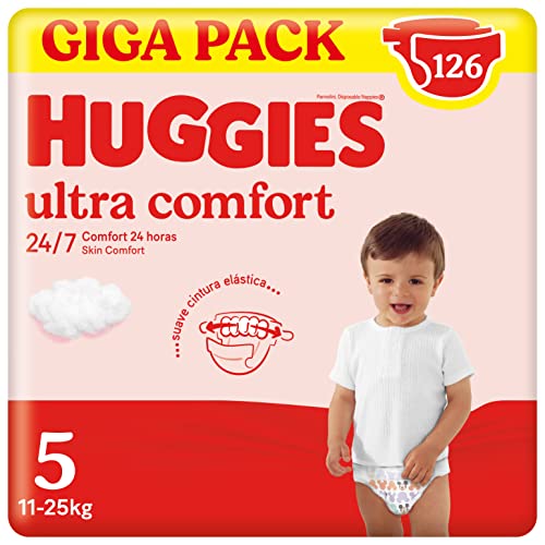 Huggies Ultra Comfort Pañal para bebé con Disney Talla 5...